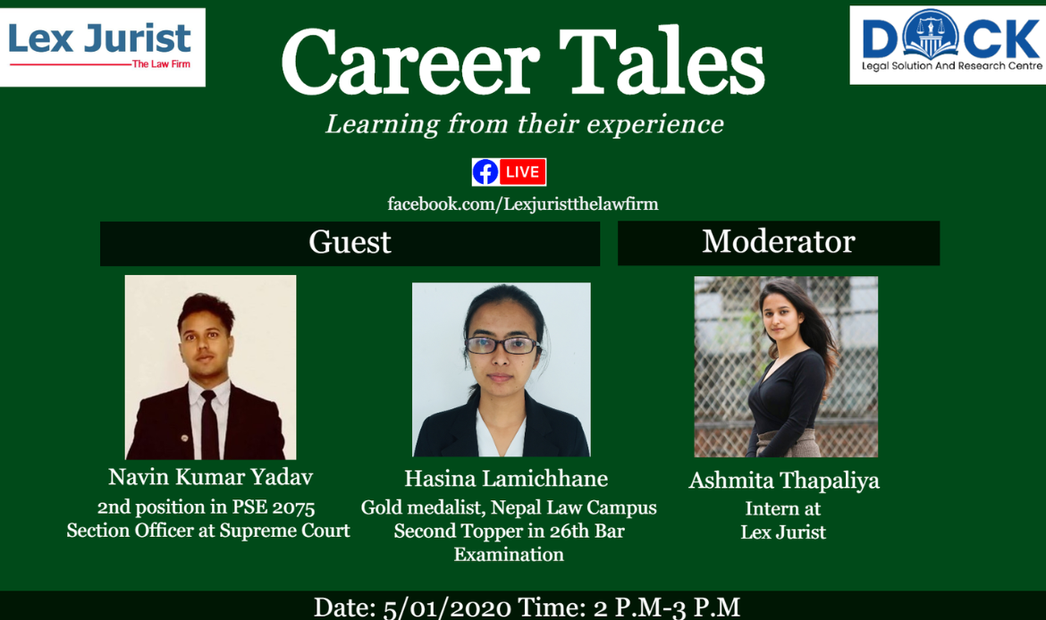 Career Tales- Learning from their experience (Season II)
